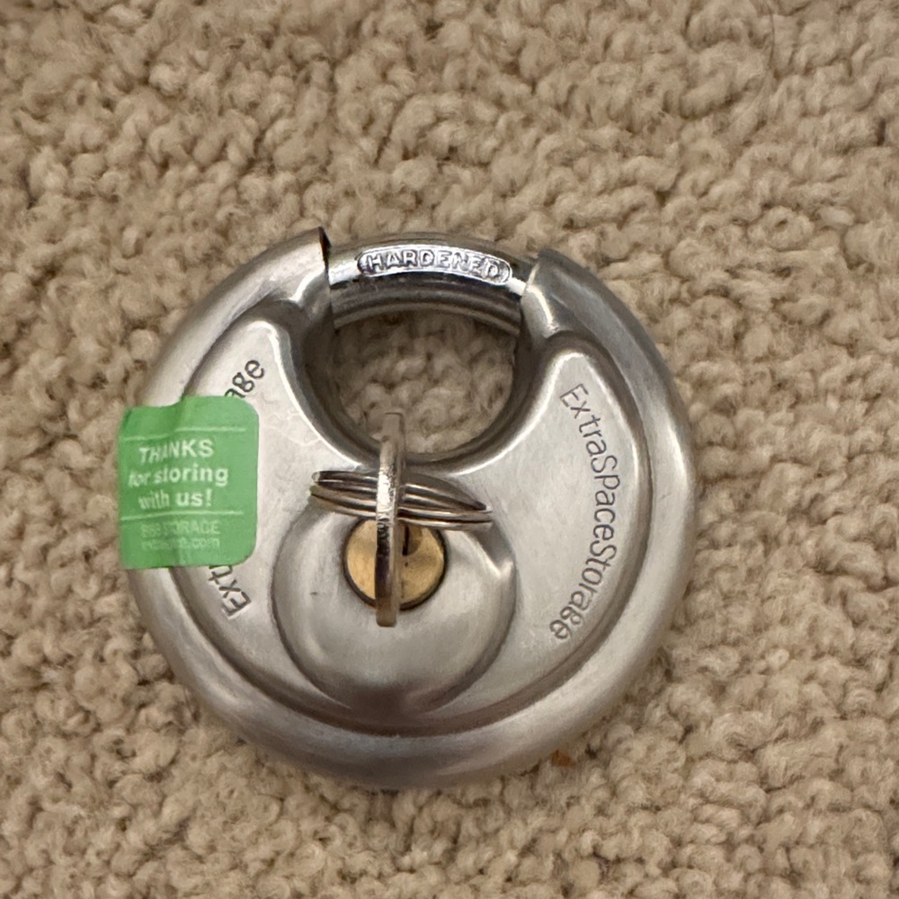 Silver Padlock
